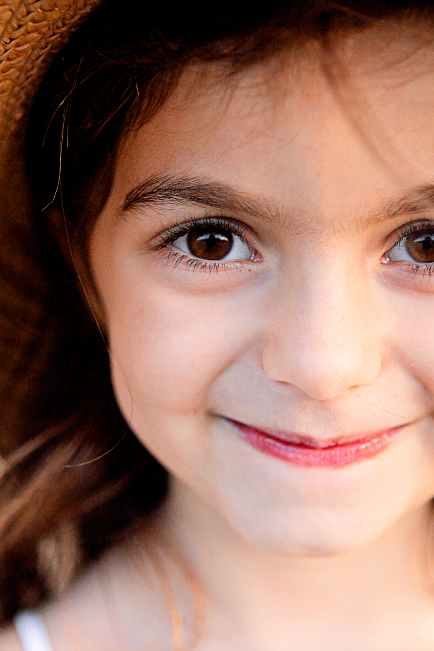 Pure joy caught in the moment—nature is the best playground for little ones.