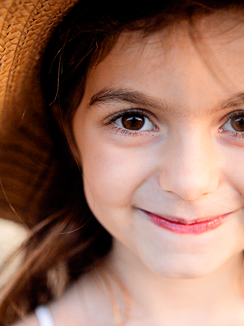 Pure joy caught in the moment—nature is the best playground for little ones.